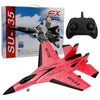 SU-35 Glider RC Plane Wingspan RC Remote Radio Control Drones Airplanes RTF UAV Children Toy Kids Gift Boy Aviation Flight Model