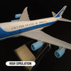 Scale 1:400 Metal Airplane Replica 15cm American President B747 Aircraft Boeing Model Aviation Collectible Diecast Miniature