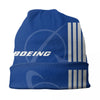 Boeing 777X Captain Stripes Skullies Beanies Caps Bonnet Winter Warm Knitted Hat Aviation Aviator Flight Pilot Beanie Hats