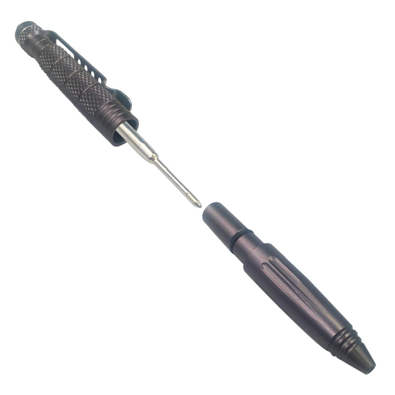 High Quality Personal Defence Tool Tactical Pen Self Defense Pen Multipurpose Aviation Aluminum Anti-skid Portable Outdoor EDC