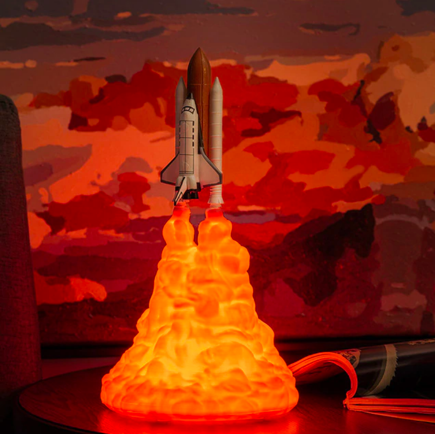3D Space & Flight Shuttle Lamps
