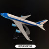 Scale 1:400 Metal Airplane Replica 15cm American President B747 Aircraft Boeing Model Aviation Collectible Diecast Miniature