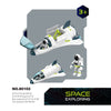 New Puzzle Acousto Optic Space Toys Space Model Shuttle Space Station Rocket Aviation Series Toy For Boys