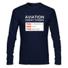 Man Clothing Men Aviation Cheat Codes - Funny For Pilots - Men'S T-Shirt Women Top 0542E