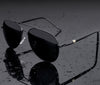 Aviation Metail Frame Quality Oversized Spring Leg Alloy Men Sunglasses Polarized Brand Design Pilot Male Sun Glasses Driving