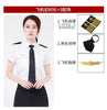 Aviation Professional Wear Women Shirt White Blouse Summer Pilot Uniform Work