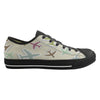 Seamless 3D Airplanes Designed Canvas Shoes (Men)