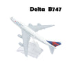 Scale 1:400 Metal Airplane Replica 15cm American President B747 Aircraft Boeing Model Aviation Collectible Diecast Miniature