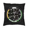Aviation Instruments Modern Pillow Cover Bedroom Decoration Airplane Pilot Aviator Gift Sofa Cushion