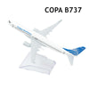 Scale 1:400 Metal Airplane Replica 15cm American President B747 Aircraft Boeing Model Aviation Collectible Diecast Miniature