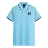Aviation Finger Print Designed Stylish Polo T-Shirts