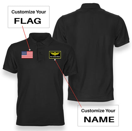 Custom Flag & Name with 