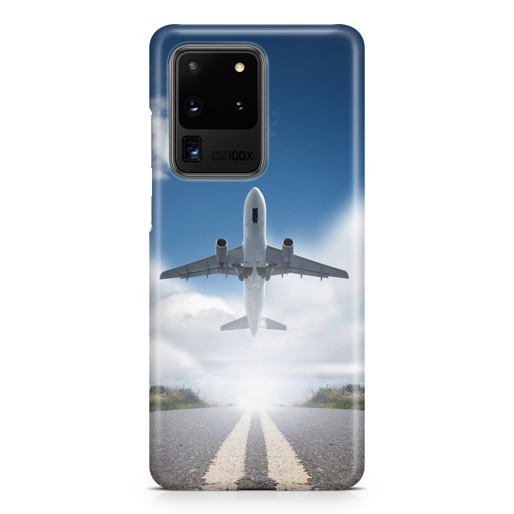 Taking Off Aircraft Samsung S & Note Cases