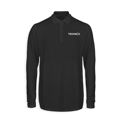 Technic Designed Long Sleeve Polo T-Shirts