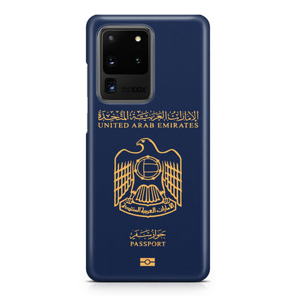 United Arab Emirates Passport Samsung S & Note Cases