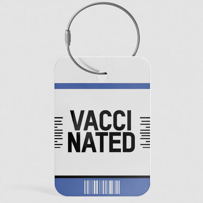 Vaccinated Label - Luggage Tag