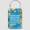 Can We Just - World Map - Luggage Tag