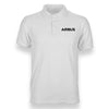 Airbus & Text Designed "WOMEN" Polo T-Shirts