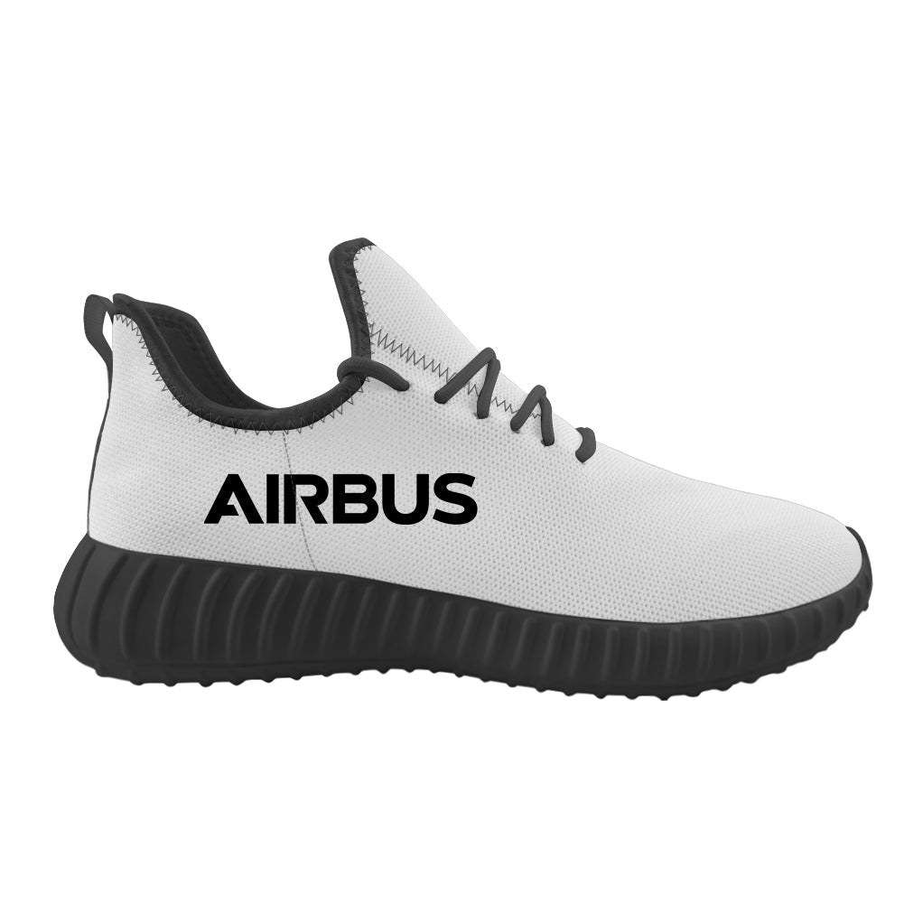 Airbus & Text Designed Sport Sneakers & Shoes (WOMEN)