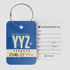 YYZ - Luggage Tag