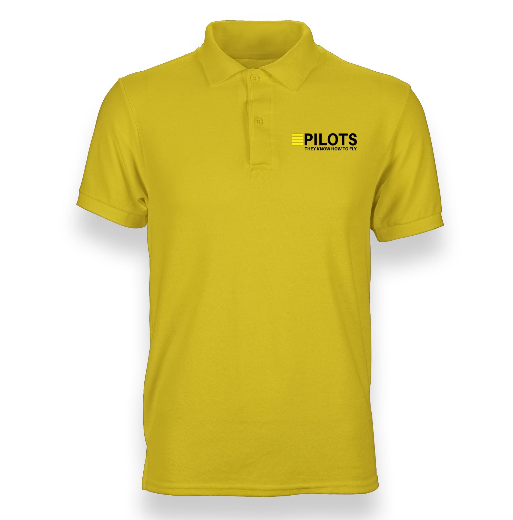 Pilots They Know How To Fly Designed "WOMEN" Polo T-Shirts