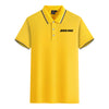 Boeing & Text Designed Stylish Polo T-Shirts