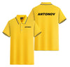 Antonov & Text Designed Stylish Polo T-Shirts (Double-Side)