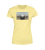 Face to Face with an Huge Airbus Designed Women T-Shirts