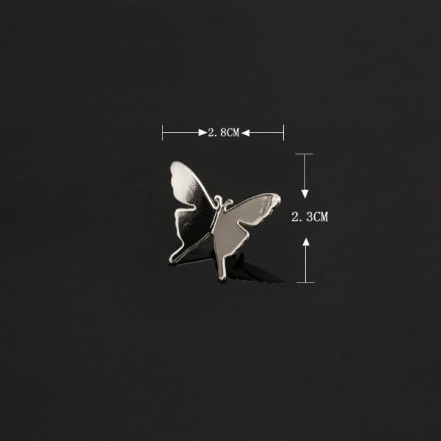 Airplane Brooch Pin butterfly