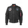Apollo Winter Thick US air force pilot flight bomber jacket