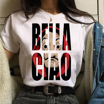 Bella Ciao Tshirt Money Heist - Aviationkart