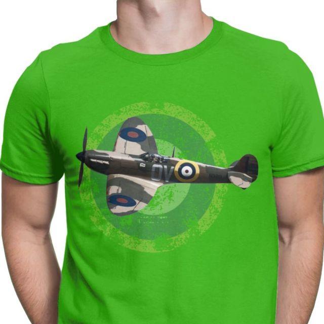British Supermarine Spitfire Fighter Plane T Shirts