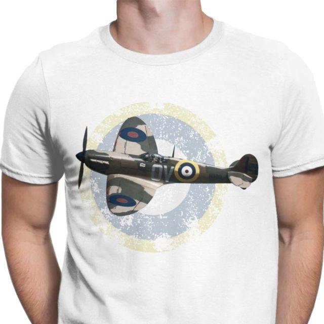 British Supermarine Spitfire Fighter Plane T Shirts