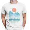 Cabin in The Snow T-Shirt Men