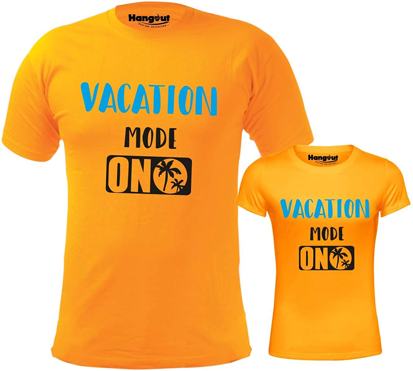 Family-Dad Daughter-(Pack of 2) Vacation Mode On Unisex