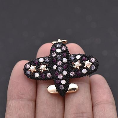 Fashion Stype Airplane Shape Brooches