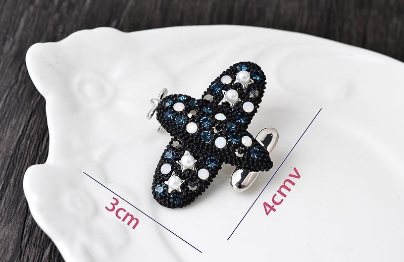 Fashion Stype Airplane Shape Brooches