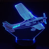 Rolling Amazing Cessna 172 Skyhawk Designed 3D Lamp