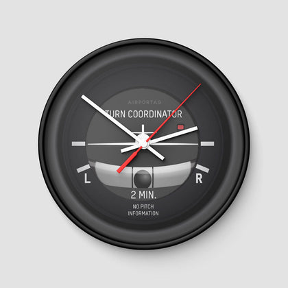 Turn Coordinator - Wall Clock